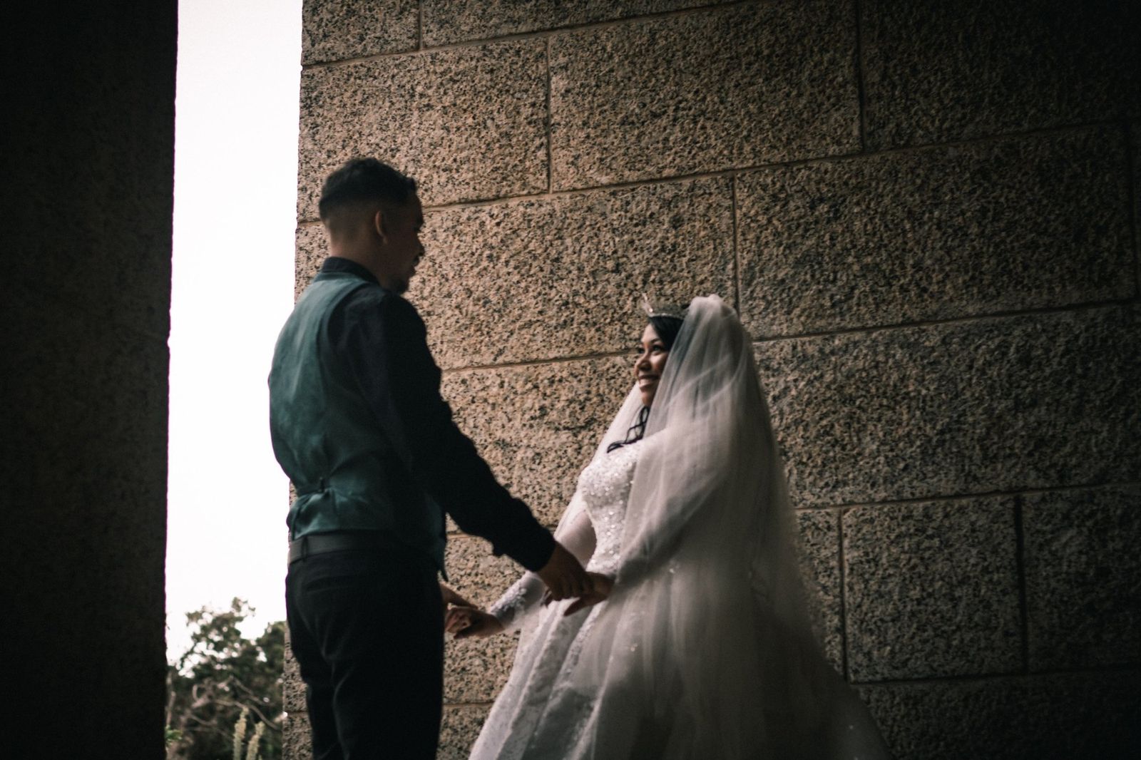 Vertical portrait from A Love Unmoved, a wedding photography story in Cape Town