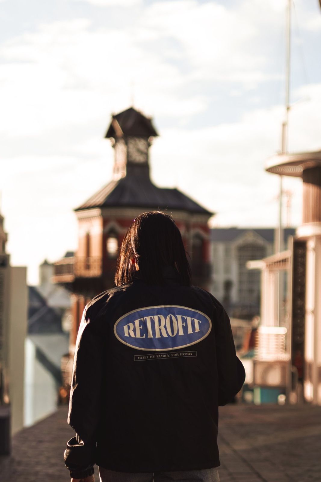 Vertical portrait from After Hours, Above the City, a brand photography story in Cape Town