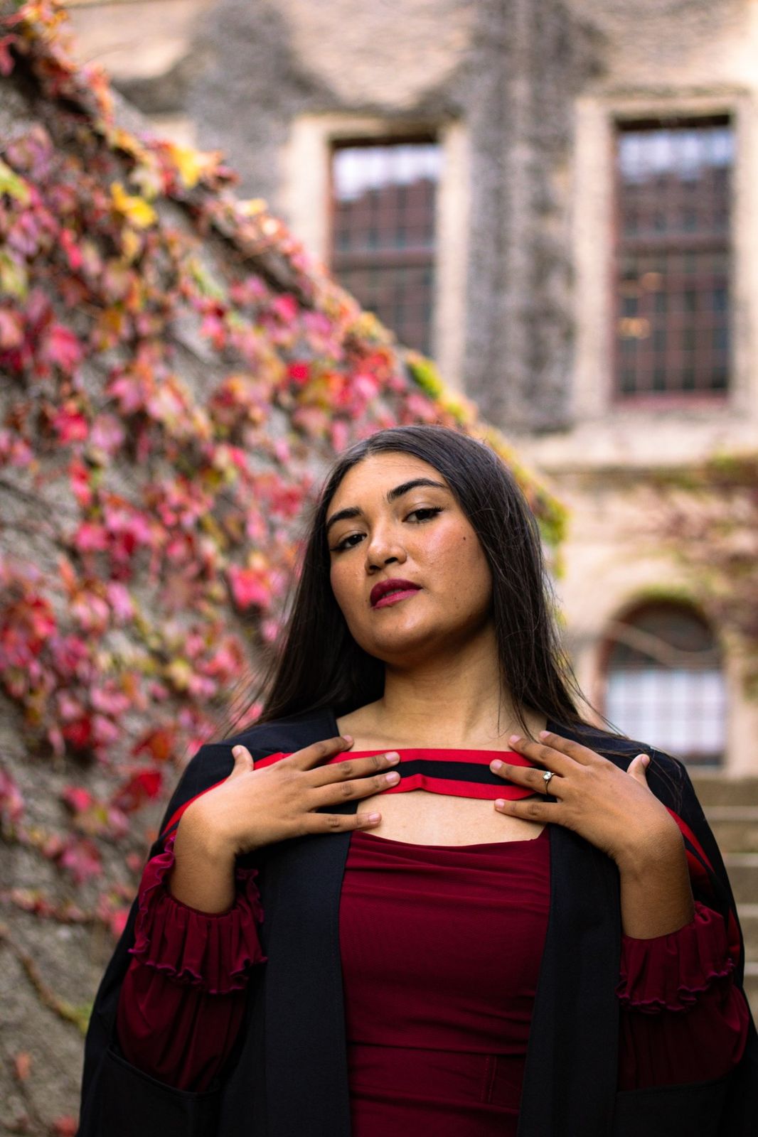 Vertical portrait from Her Next Chapter, a graduation photography story in Cape Town