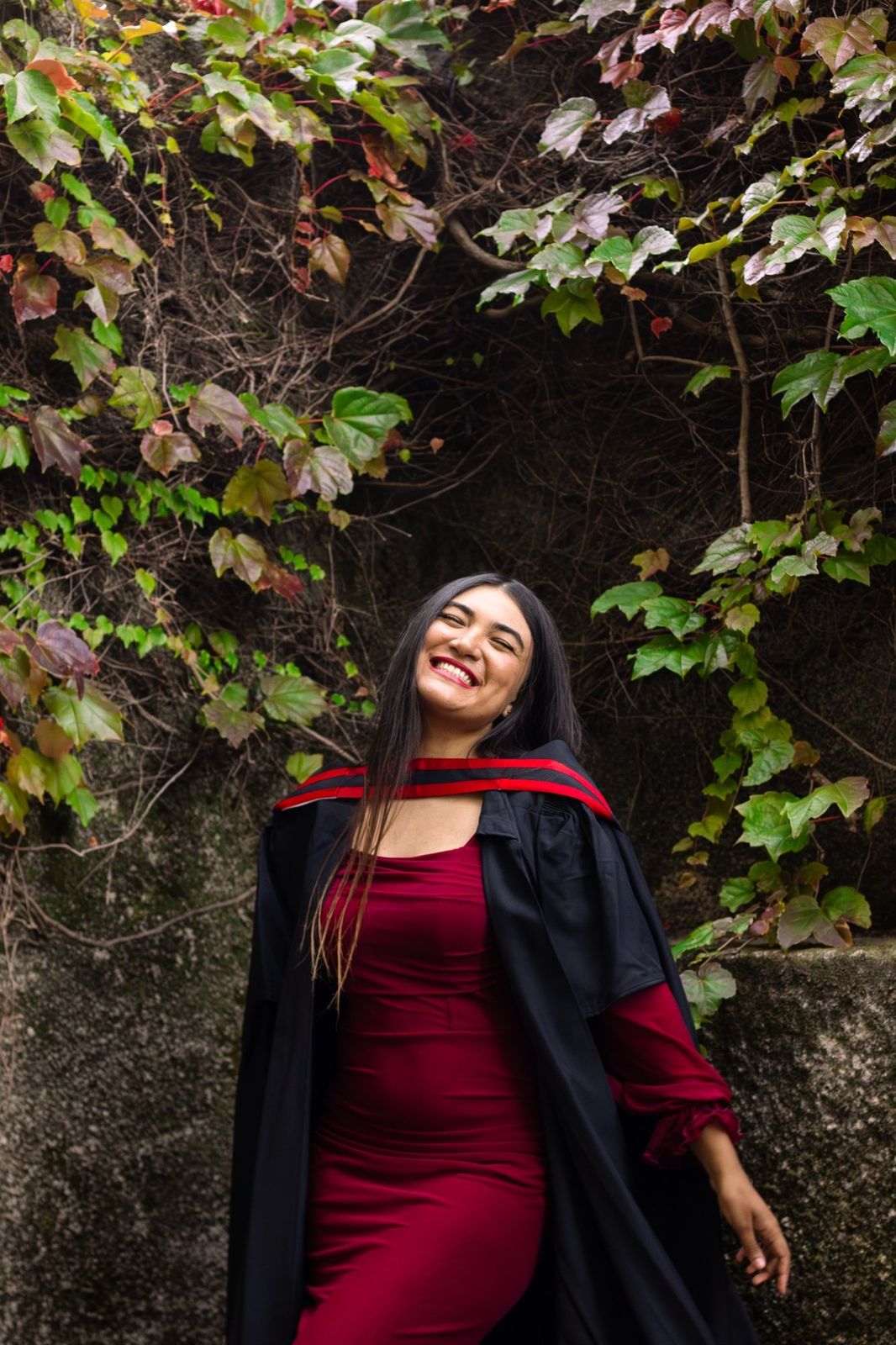 Vertical portrait from Her Next Chapter, a graduation photography story in Cape Town