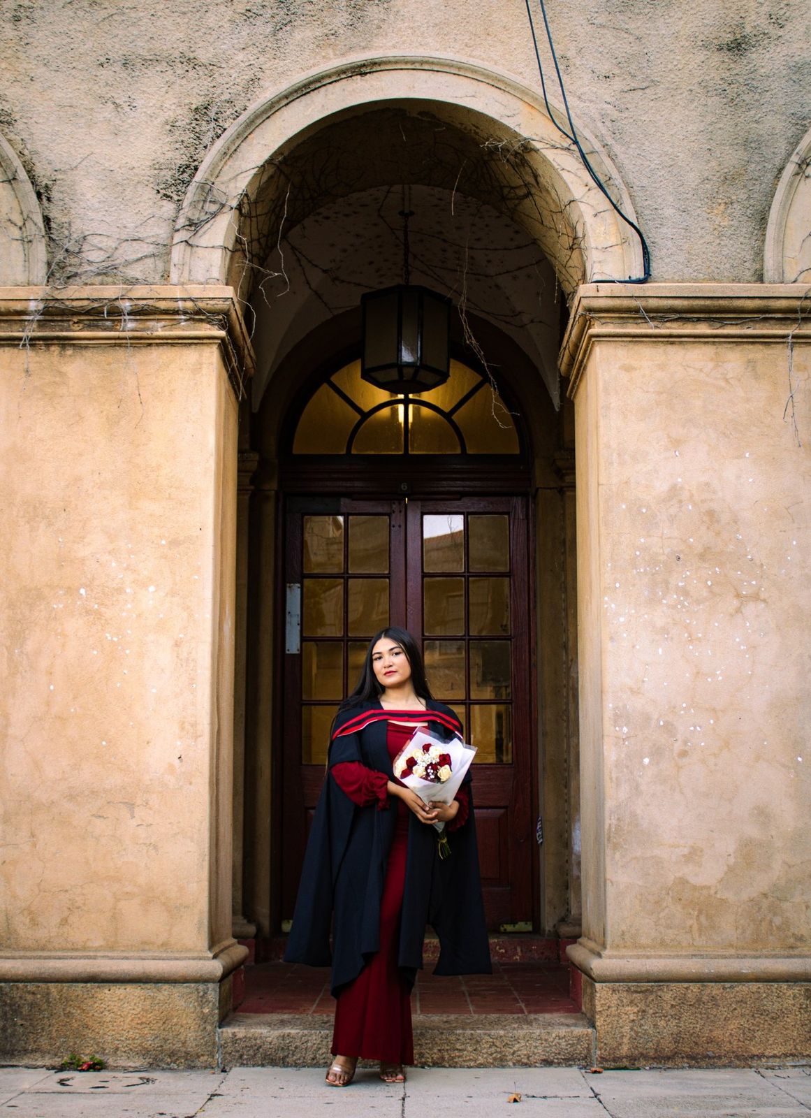 Wide photograph from Her Next Chapter, a graduation photography story in Cape Town