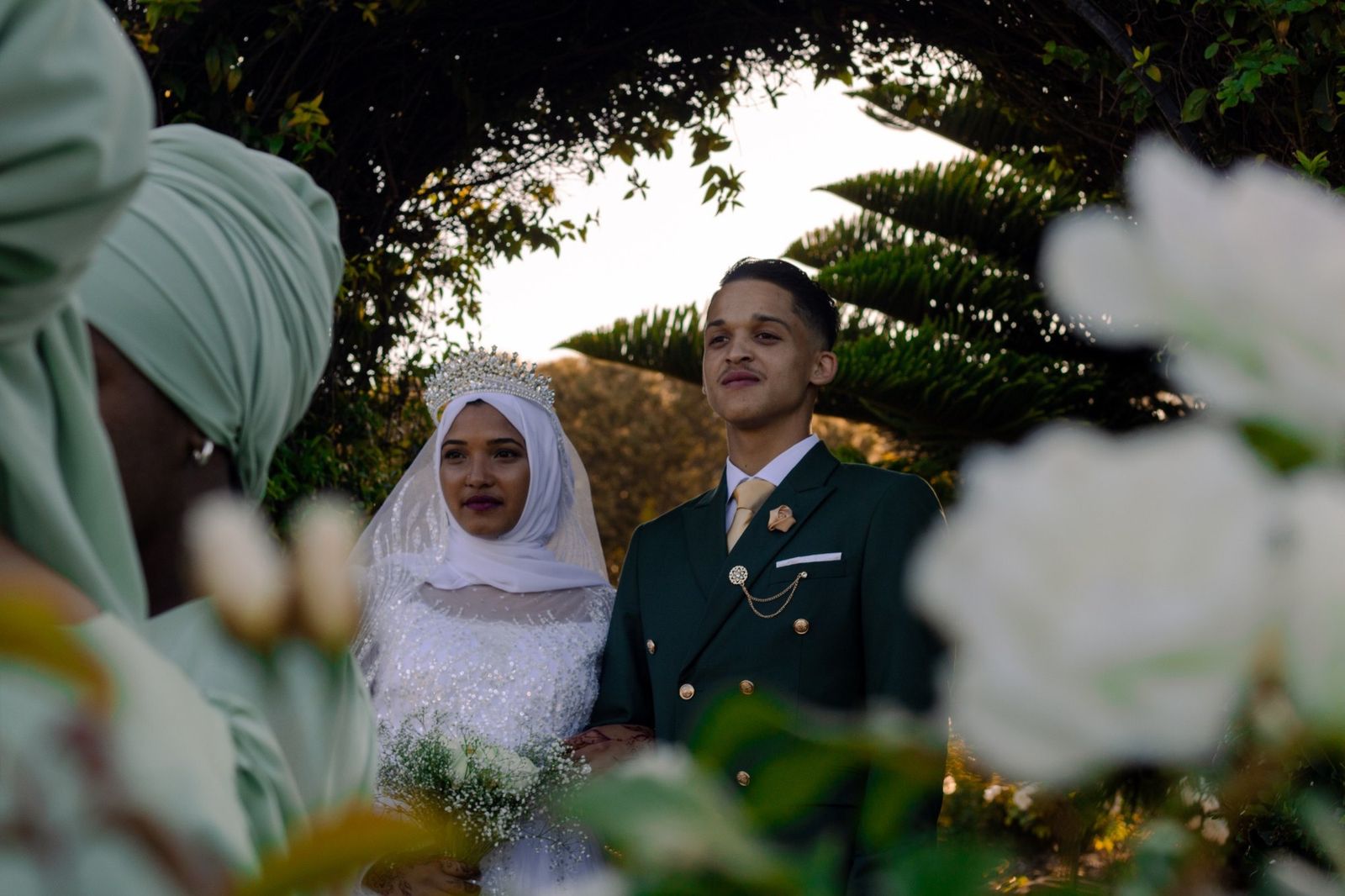 Vertical portrait from Golden Hour, Forever, a wedding photography story in Cape Town