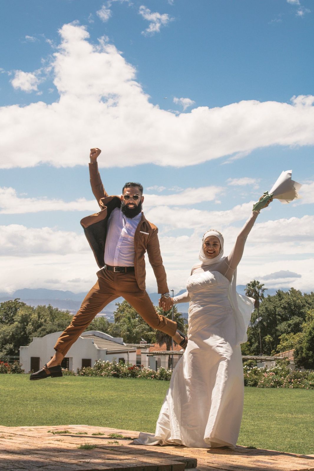 Vertical portrait from Written in Prayer, a wedding photography story in Cape Town