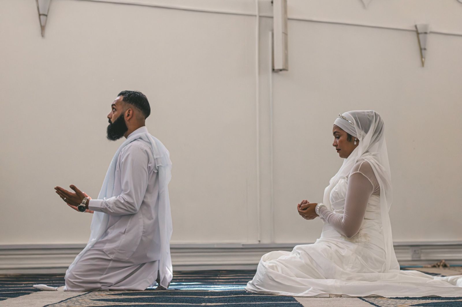 Vertical portrait from Written in Prayer, a wedding photography story in Cape Town