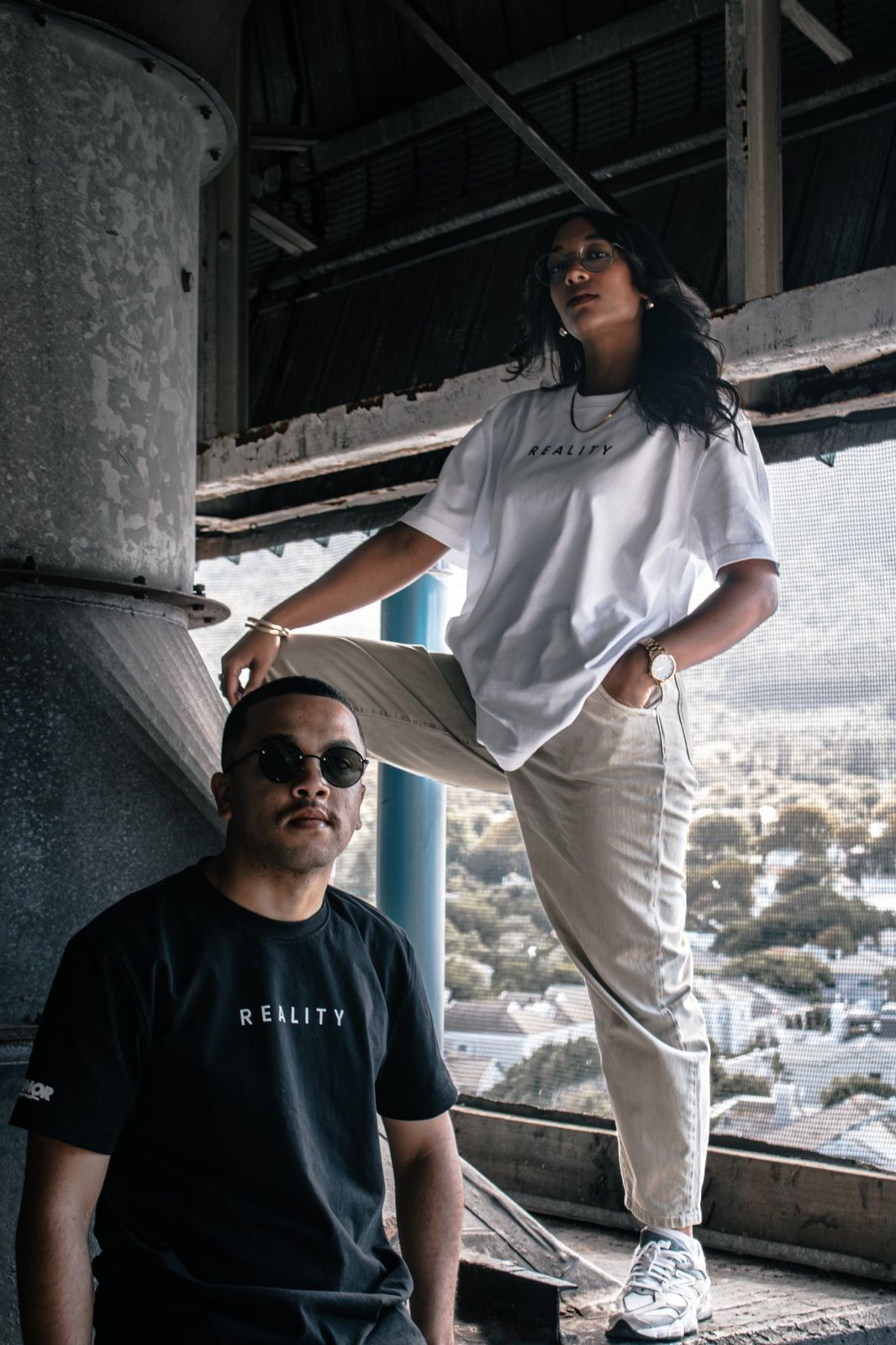 Vertical portrait from Reality, Reframed, a brand photography story in Cape Town