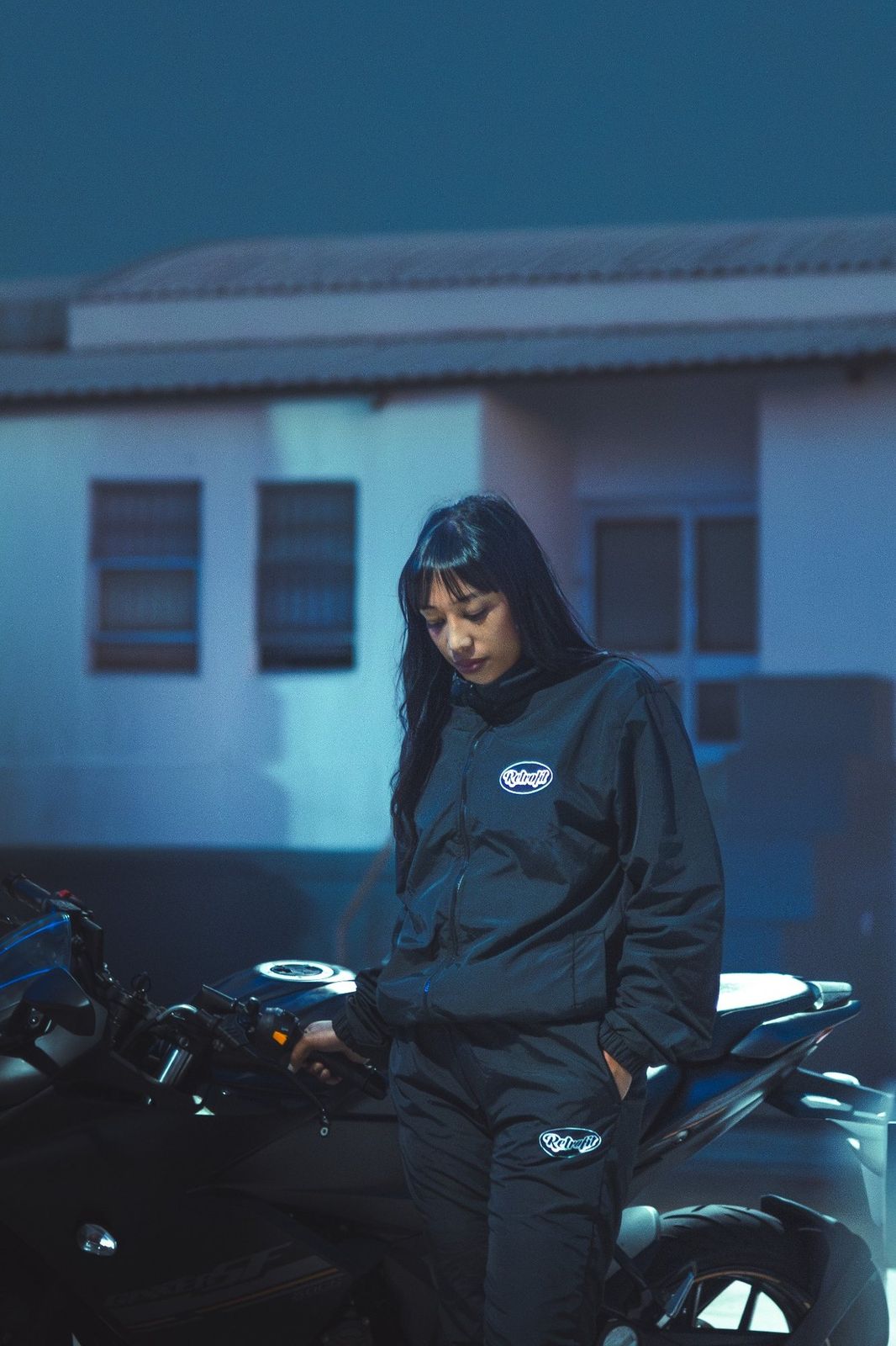 Vertical portrait from Retrofit After Dark, a brand photography story in Cape Town
