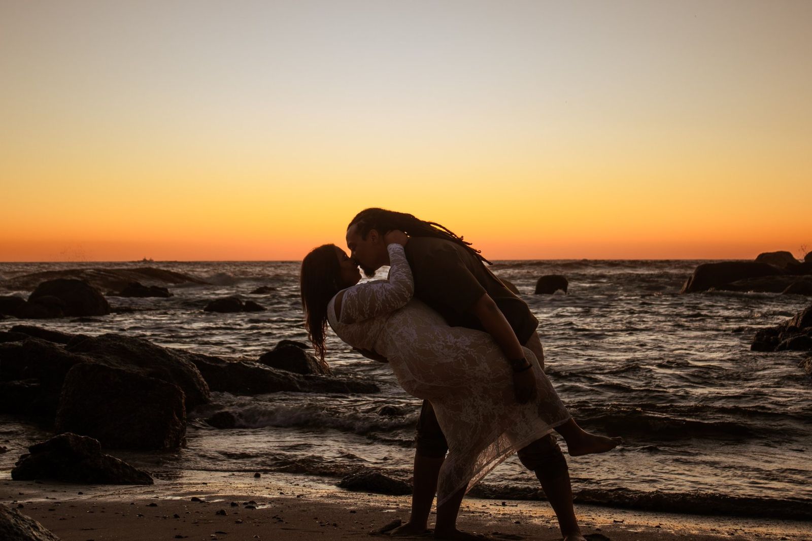 Vertical portrait from Before the Sun Let Go, a engagement photography story in Cape Town