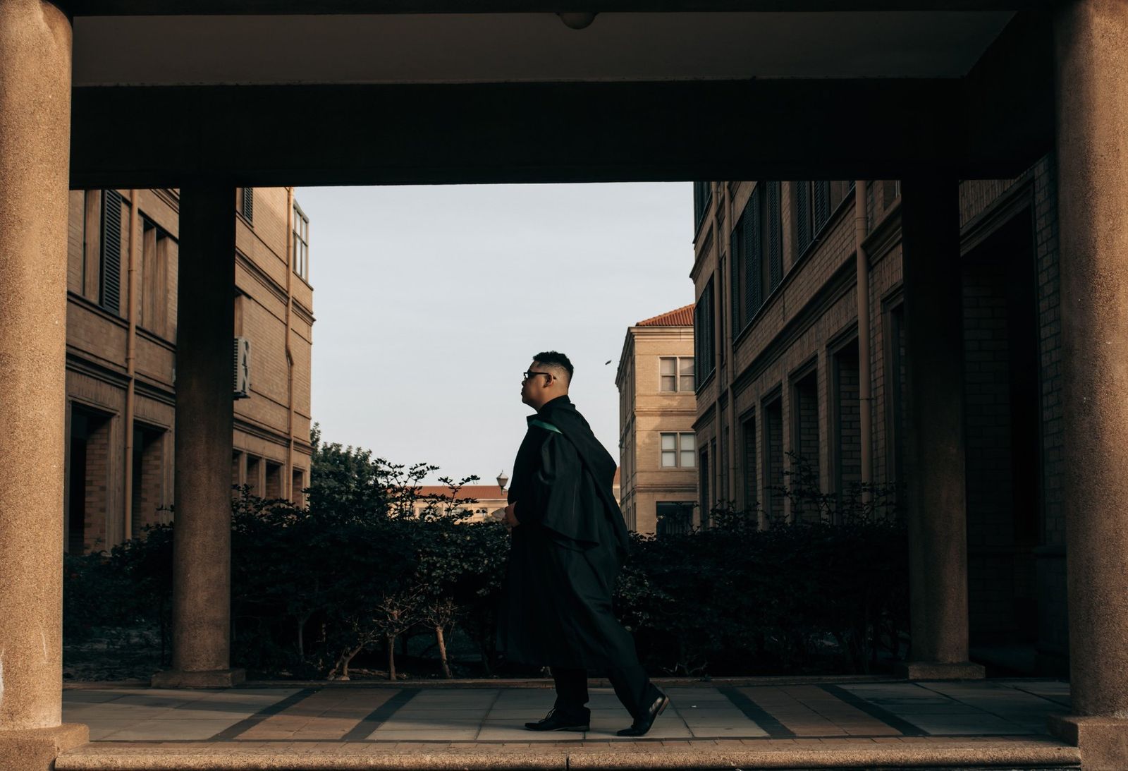 Vertical portrait from The Next Chapter, a graduation photography story in Cape Town