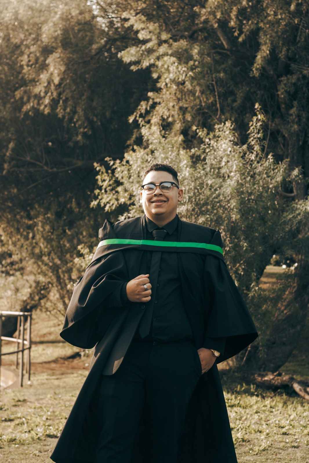 Vertical portrait from The Next Chapter, a graduation photography story in Cape Town