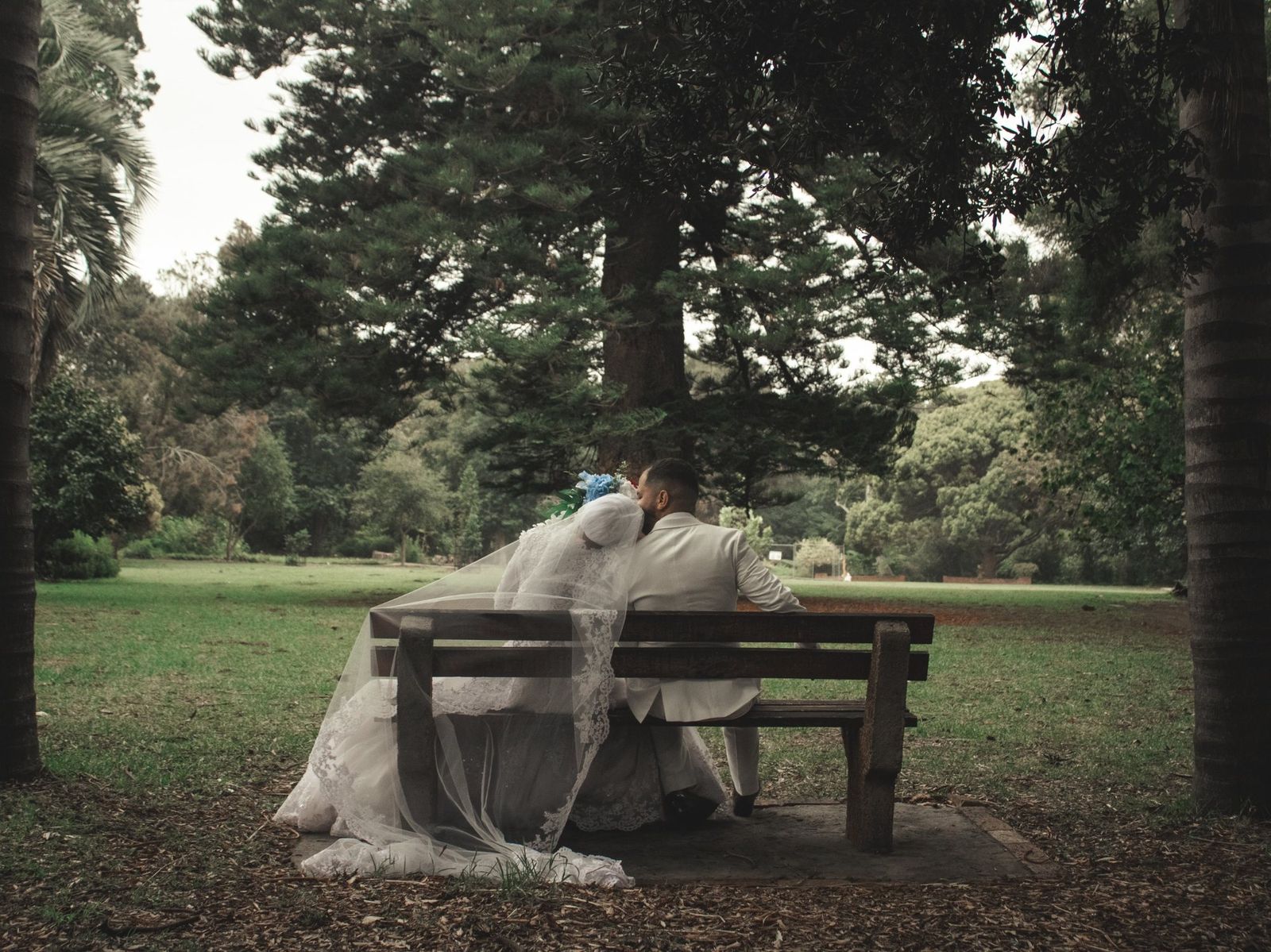 Vertical portrait from Beneath the Old Trees, a wedding photography story in Cape Town