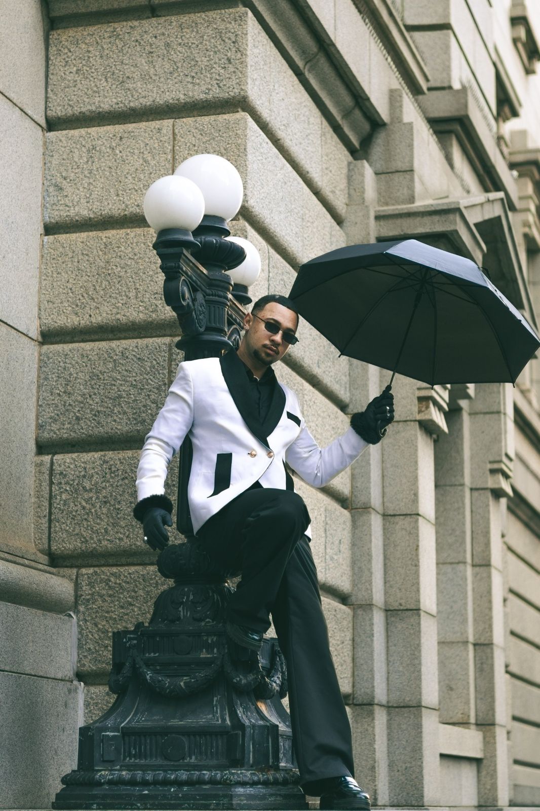 Vertical portrait from Under Grey Skies, a portrait photography story in Cape Town