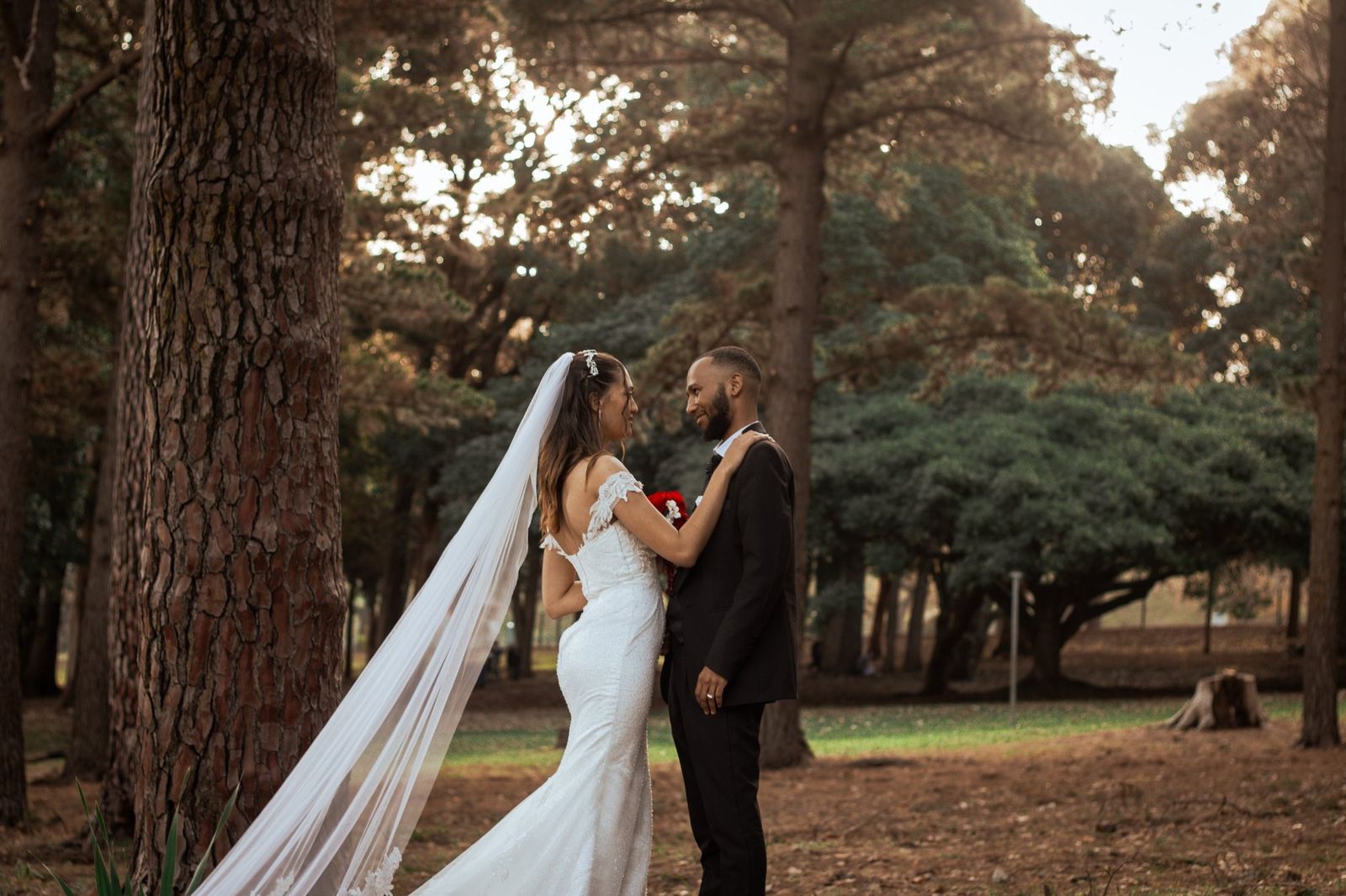 Vertical portrait from Where the Trees Remember, a wedding photography story in Cape Town