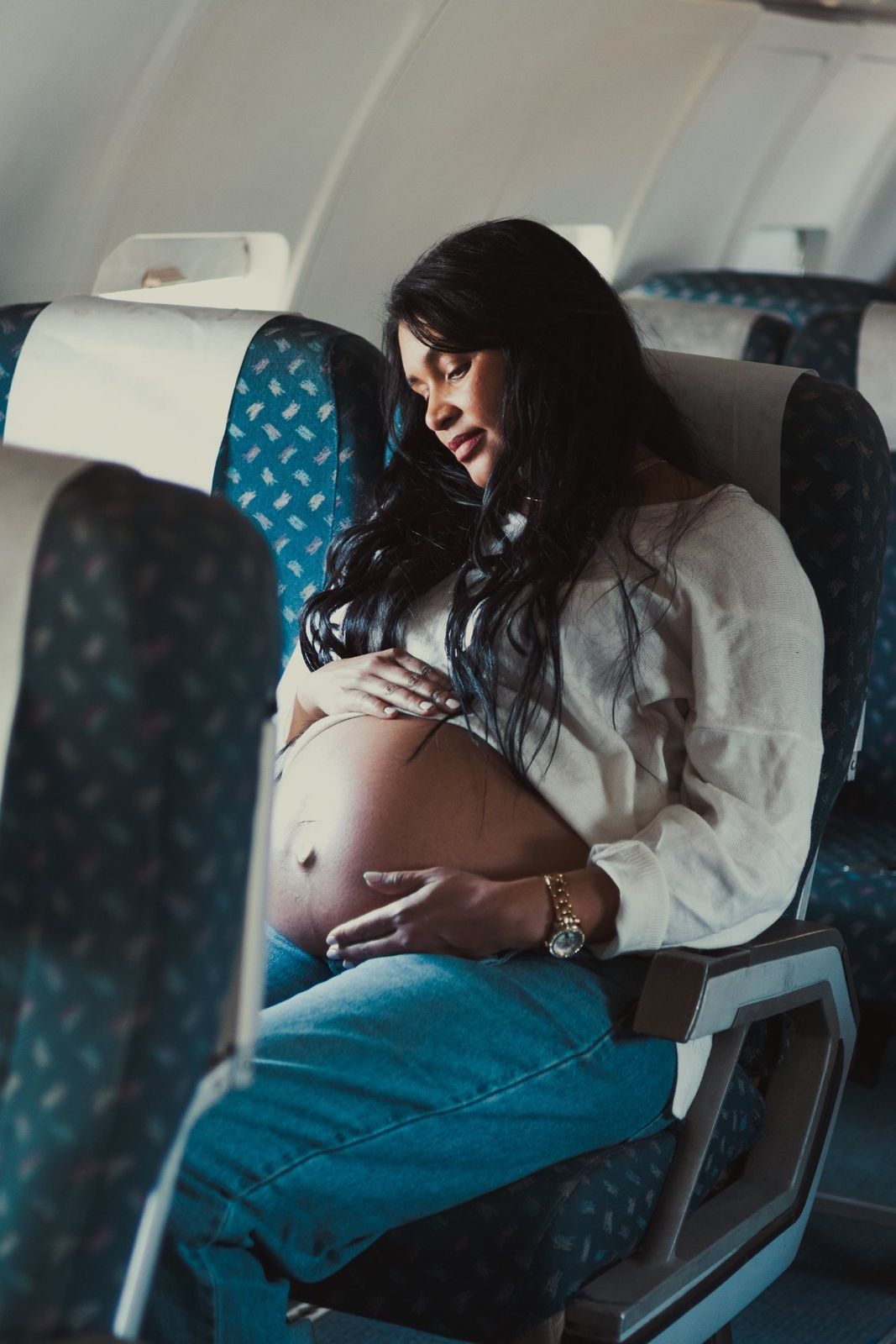 Vertical portrait from Waiting in the Wreckage, a maternity photography story in Cape Town